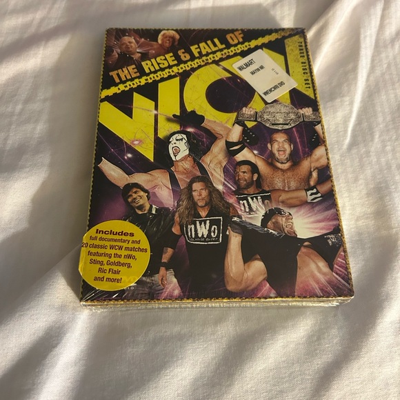 WWE Rise & Fall of WCW 3-Disc DVD NEW Sealed nWo 2009